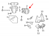 Motor Mount, LH
